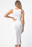 White Midi Dress