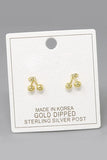 Cherry Stud Earrings