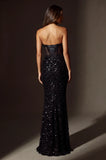 Beaded Corset Evening Gown