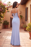 Elegant Fitted Corset Formal Dress