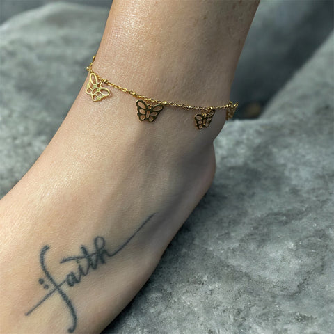 Butterfly Anklet