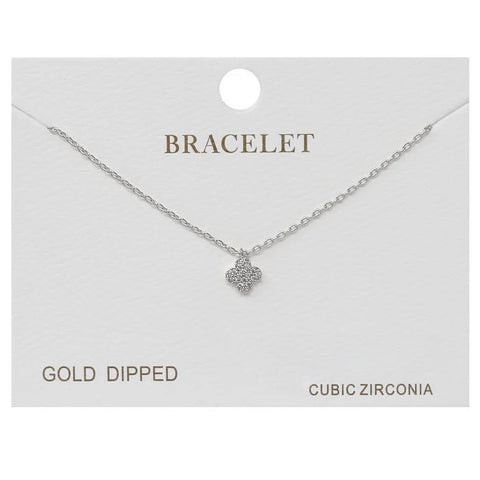 Clover CZ Bracelet