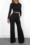 Two Piece Jumpsuit-Black