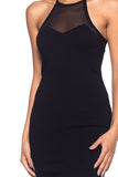 Black Bodycon Sweetheart Dress