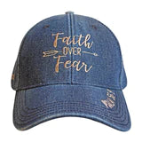 Womens Faith Over Fear Hat