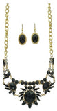 Jewel Pendant Necklace Set