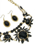 Jewel Pendant Necklace Set