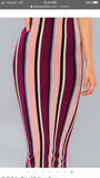 Summer Blush Stripe Dress