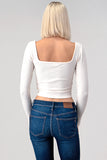 Womens Fab Life Cream Top