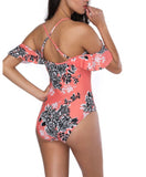 Floral One Piece SwimSuit