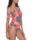 Floral One Piece SwimSuit